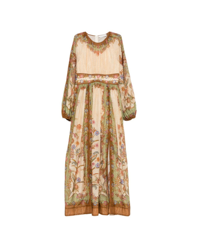 [Zimmermann] Long sleeve dress FW26 5947DSS262CKSF