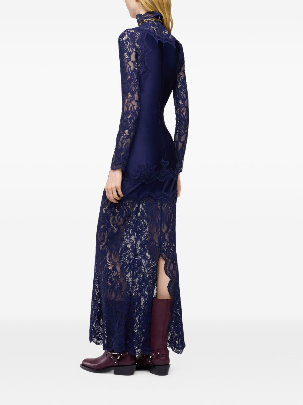 [RABANNE] Long sleeve dress FW26 26AJRO372PA0170 P481