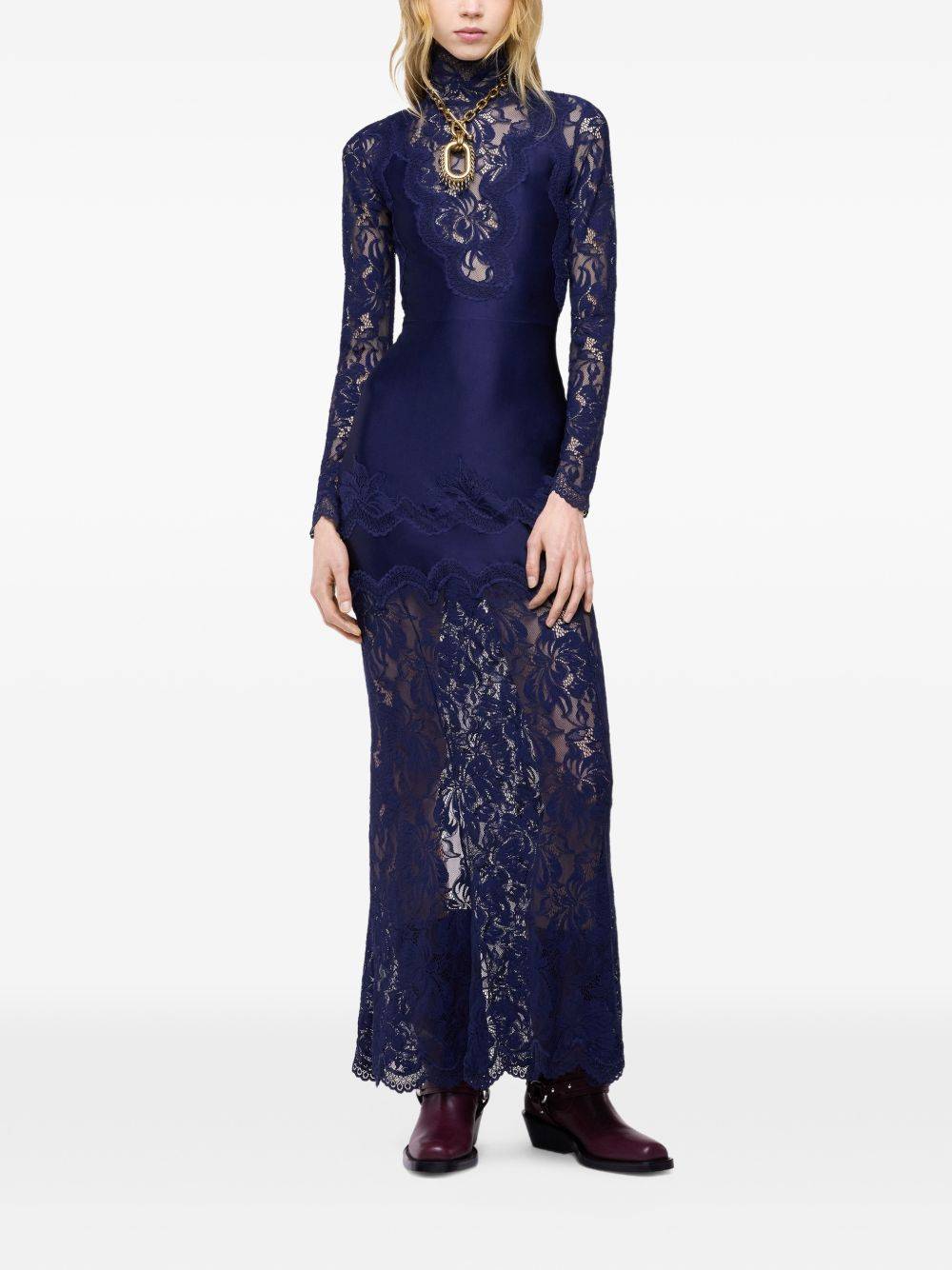 [RABANNE] Long sleeve dress FW26 26AJRO372PA0170 P481