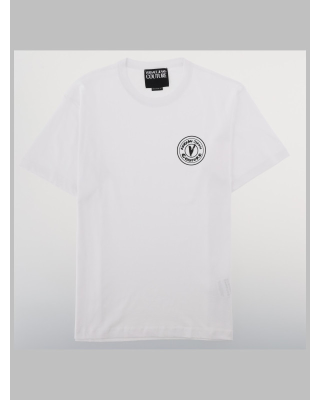 [VERSACE JEANS COUTURE] T-shirts Short Sleeve FW26 78GAHE07_CJ00EZ03