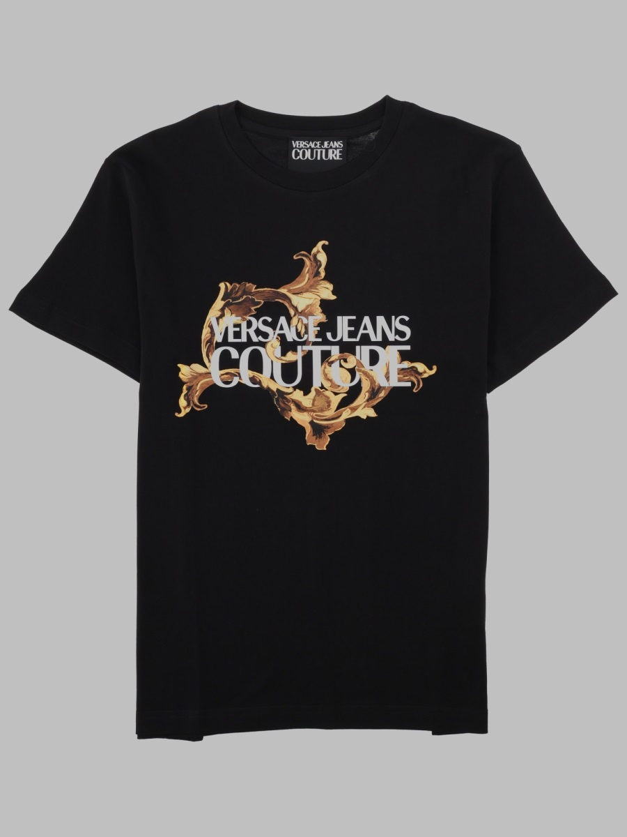 [VERSACE JEANS COUTURE] T-shirts Short Sleeve FW26 79GAHE02_CJ00EG89