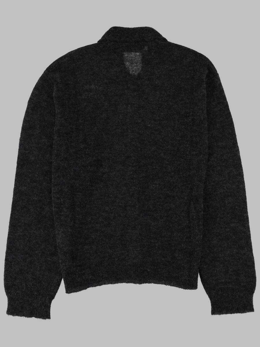 [Our Legacy] Cardigan FW26 M2263EC_CHARCOALMELANGEFUZZYALPACA