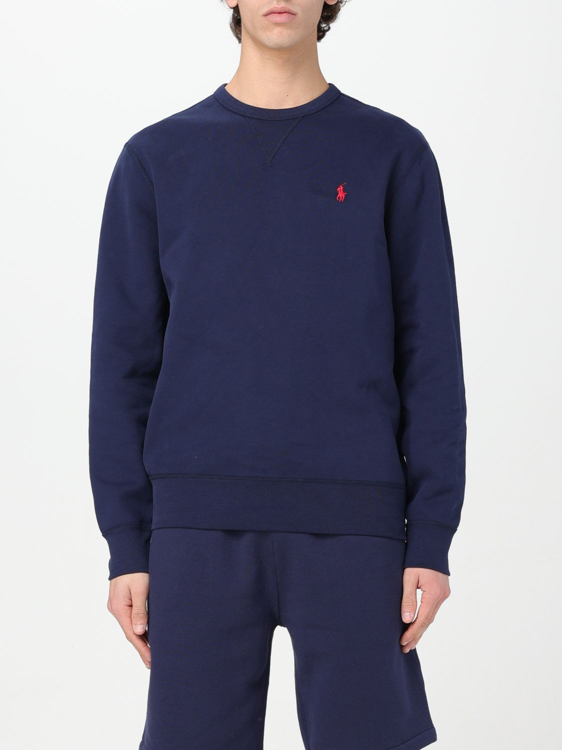 [Polo Ralph Lauren] Sweatshirt SS26 710766772003 CRUISE NAVY