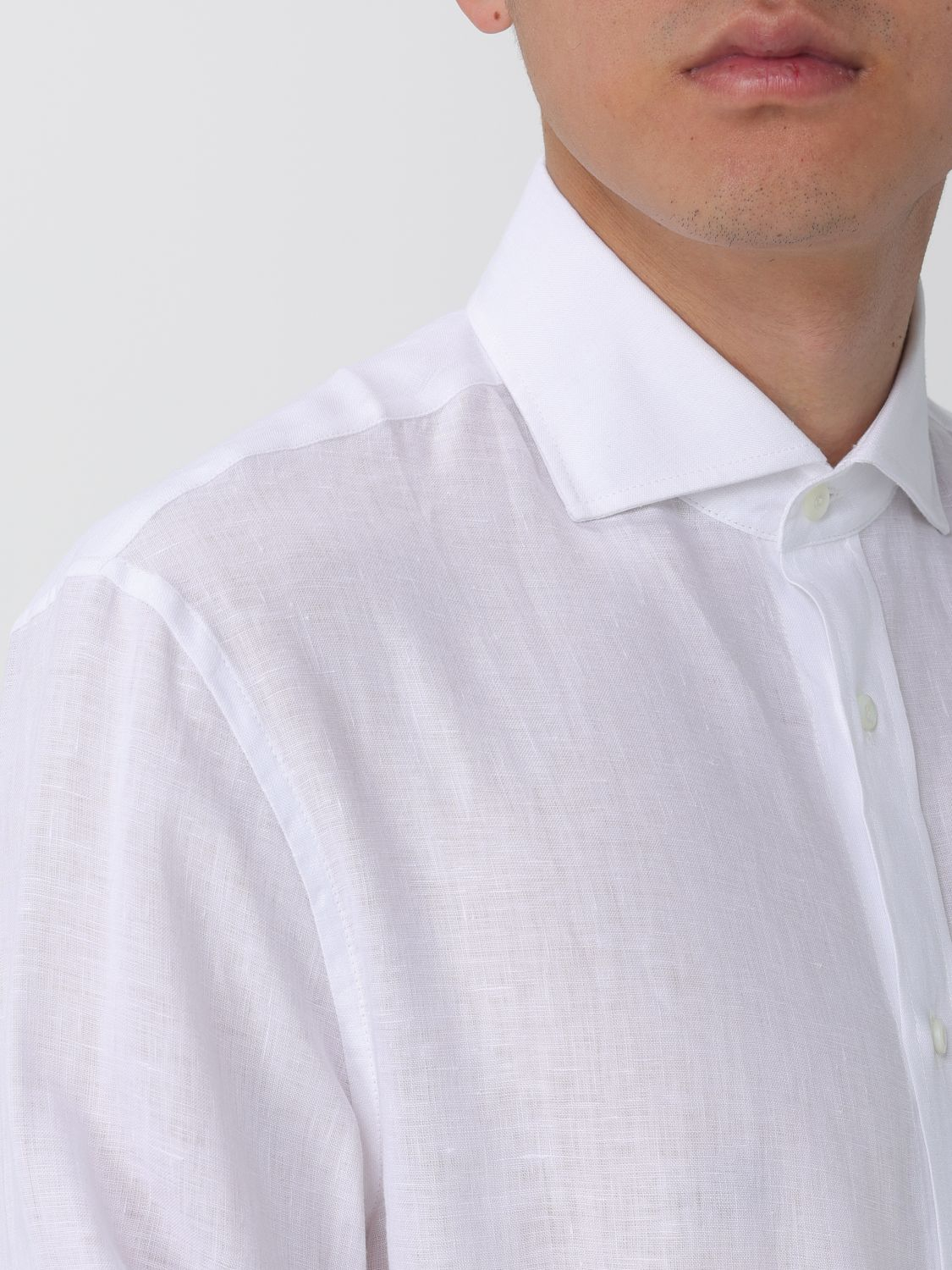 [Brunello Cucinelli] Shirts Long Sleeve SS26 MM6840627 C001