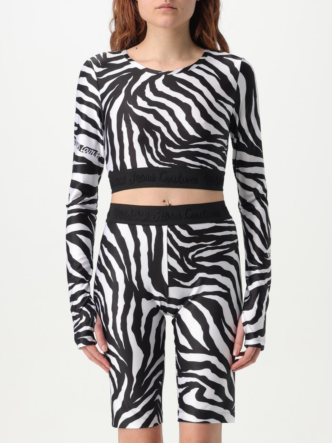 [VERSACE JEANS COUTURE] T-shirts Long Sleeve SS25 78HAH218JS482 L01