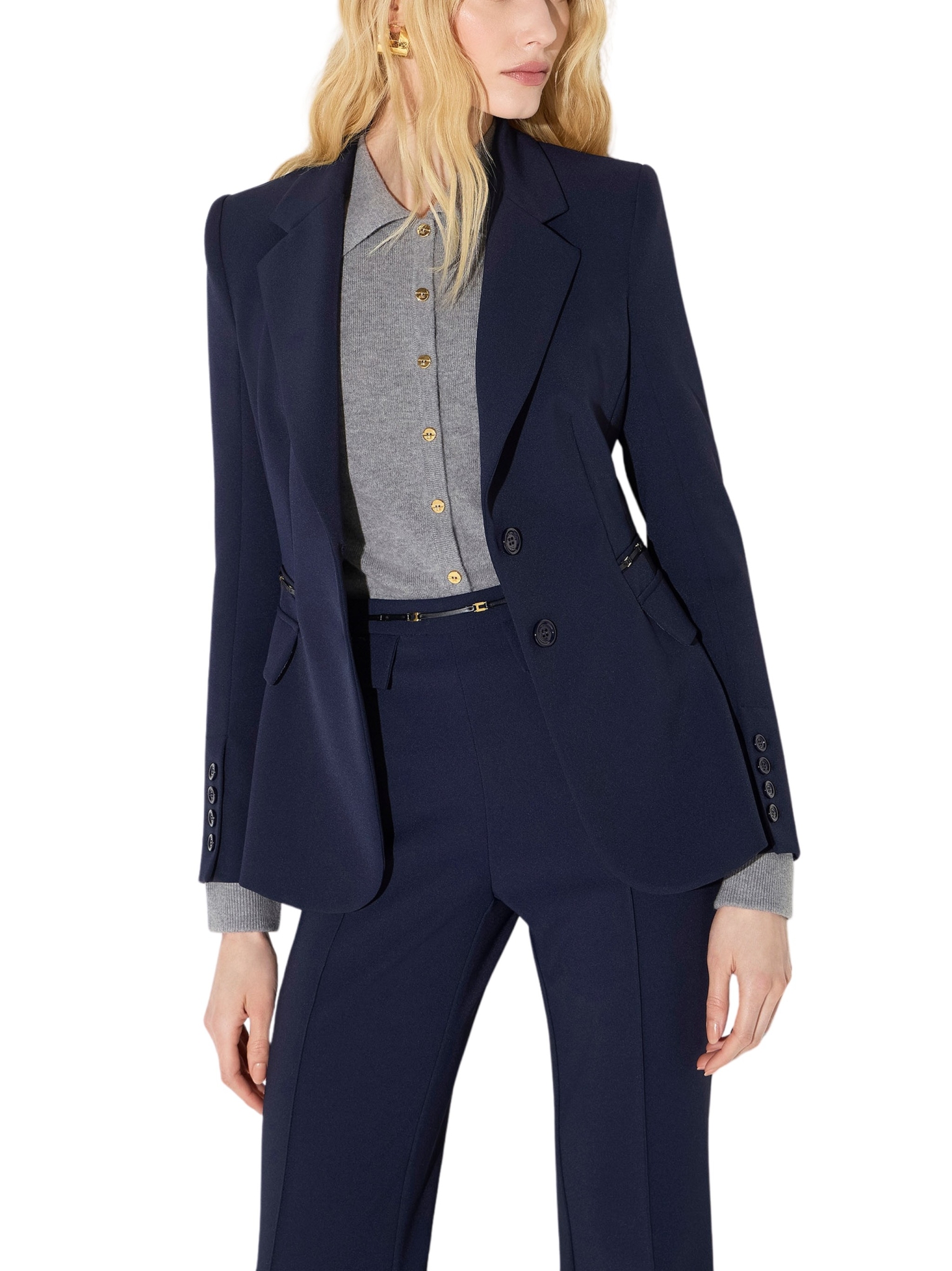 [ELISABETTA FRANCHI] Blazer FW26 GI27466E2