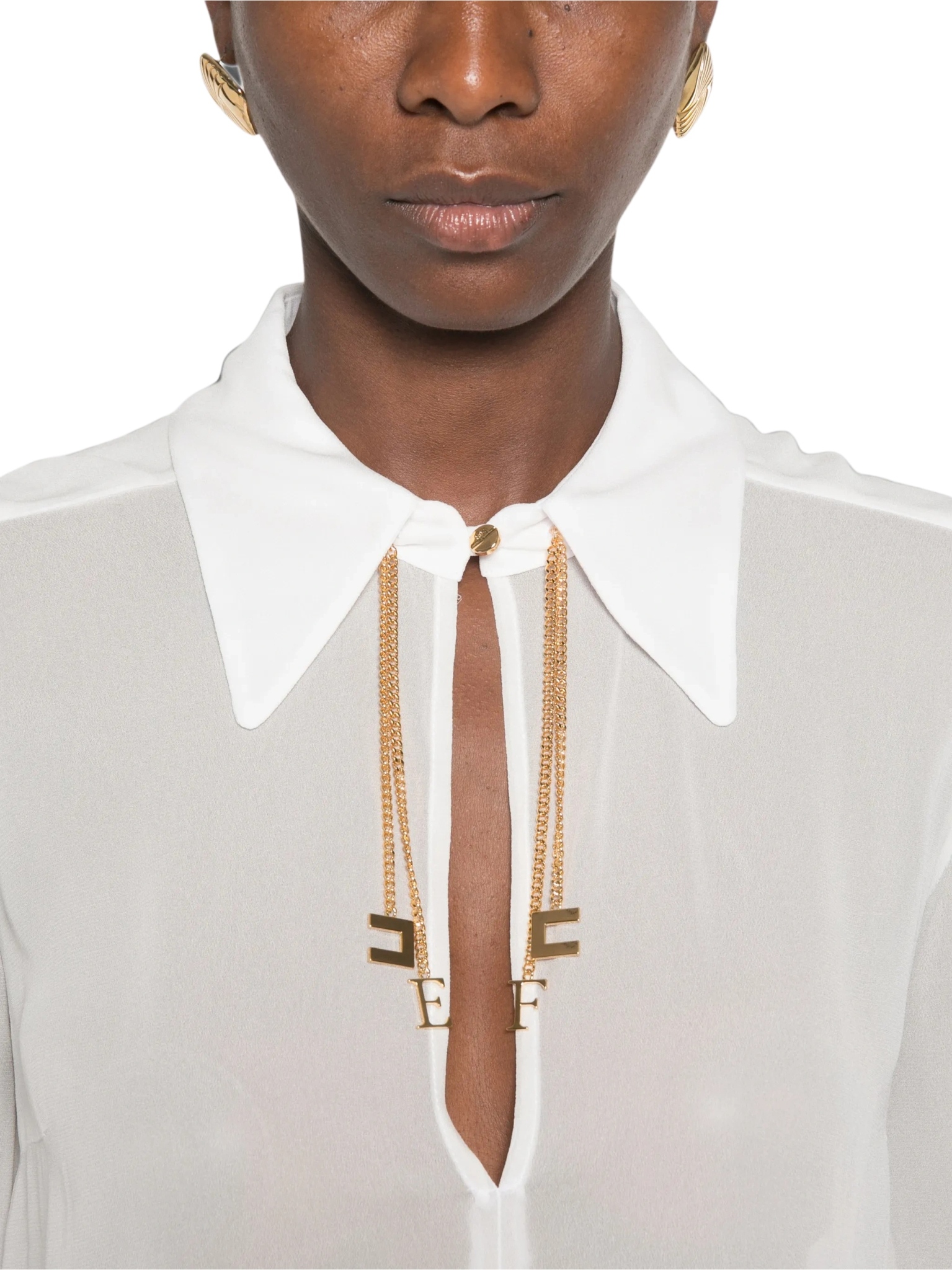 [ELISABETTA FRANCHI] Shirts Long Sleeve FW26 CA19466E2