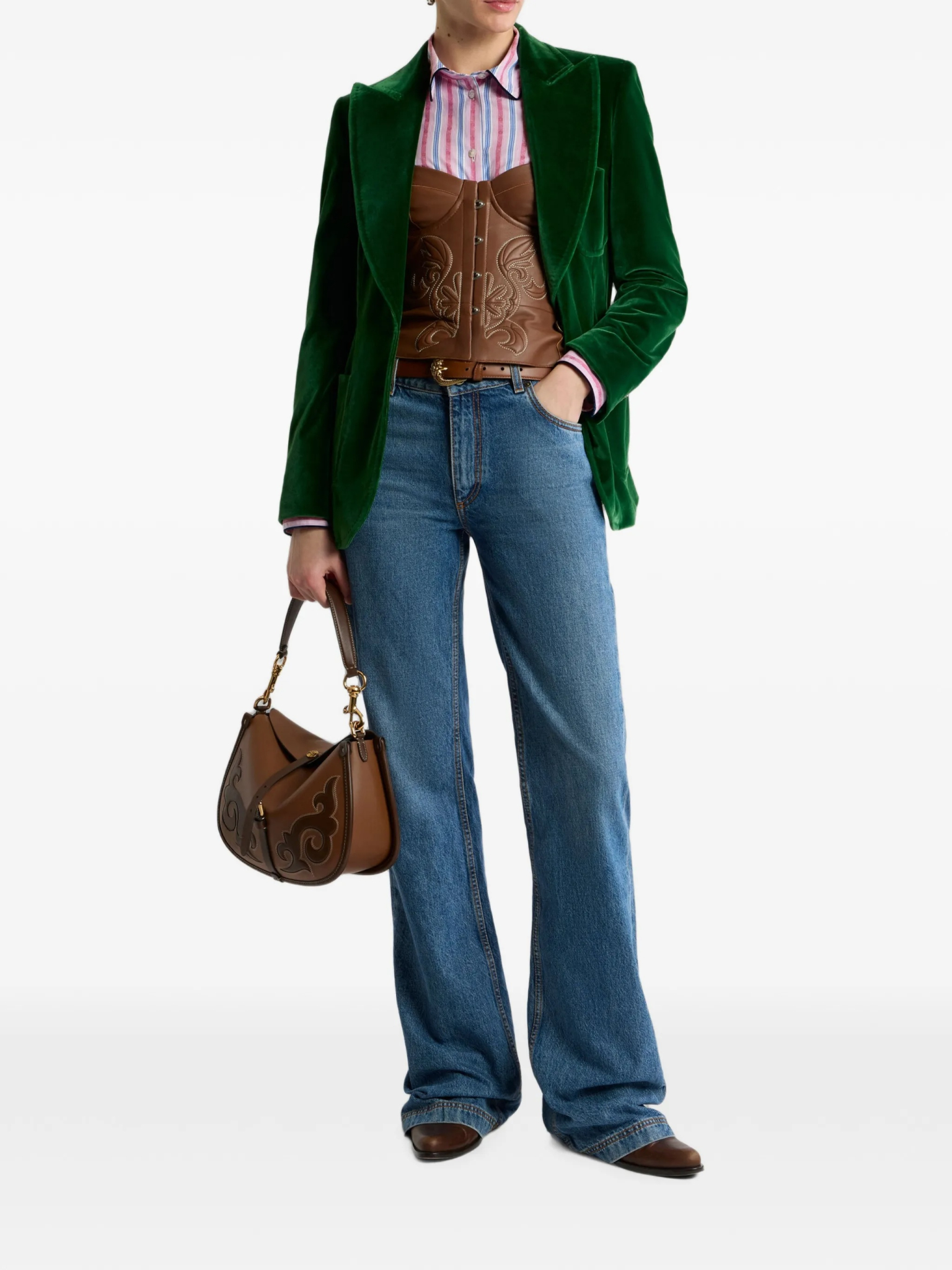 [Etro] Shirts Long Sleeve FW26 WRIA0013 99TJ51E
