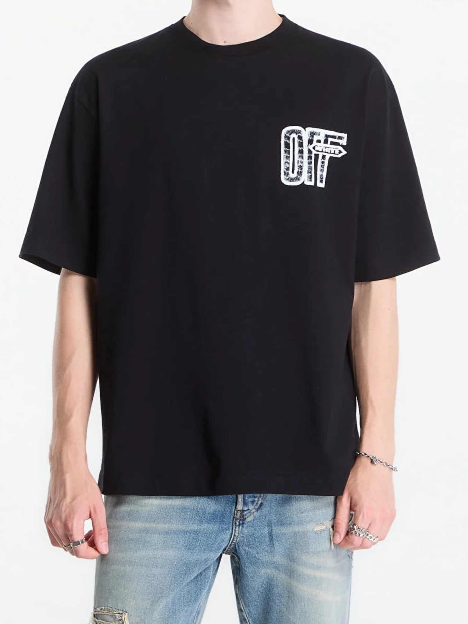 [Off-White] T-shirts FW26 44MAA120F26J00Y001