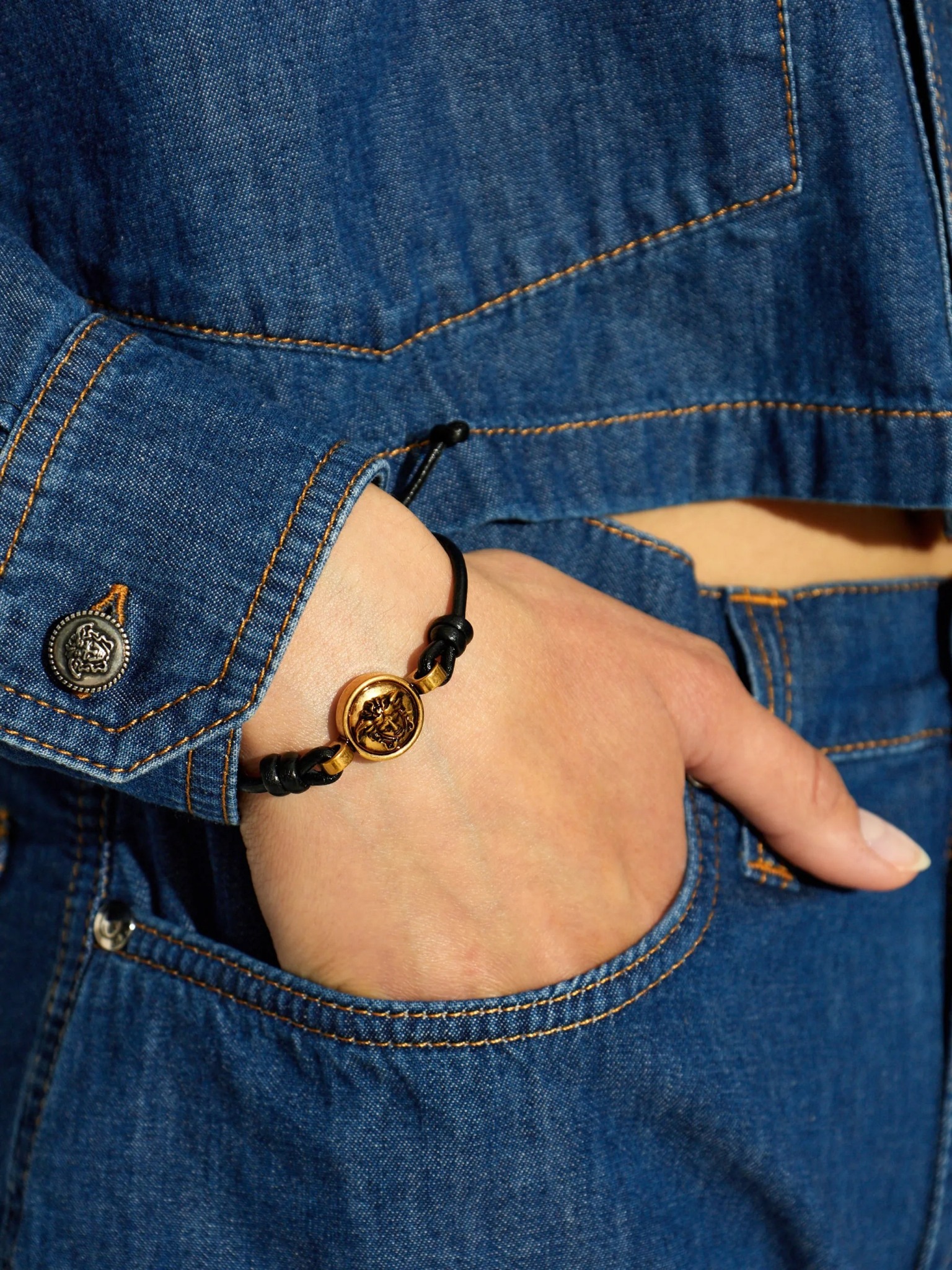[Versace] Bracelet FW26 1024482 1A00637