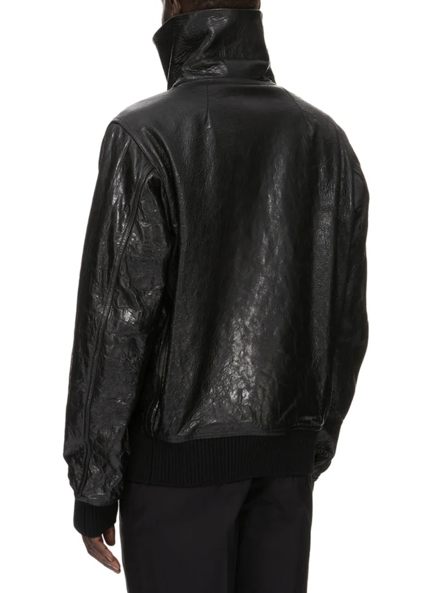 [Rick Owens] Leather Jacket FW26 RU02F4751 LBE