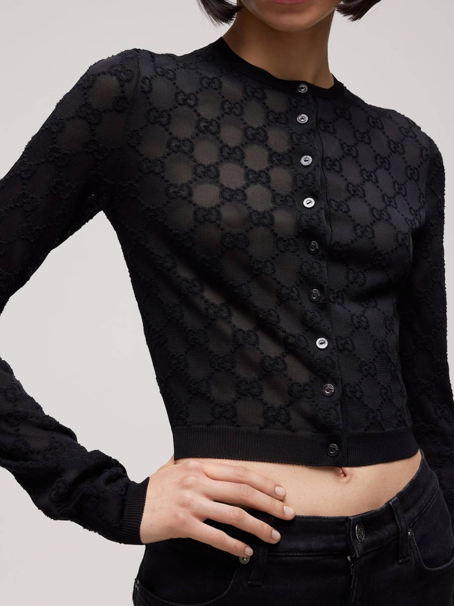 [Gucci] Cardigan FW26 875547 XKFMR