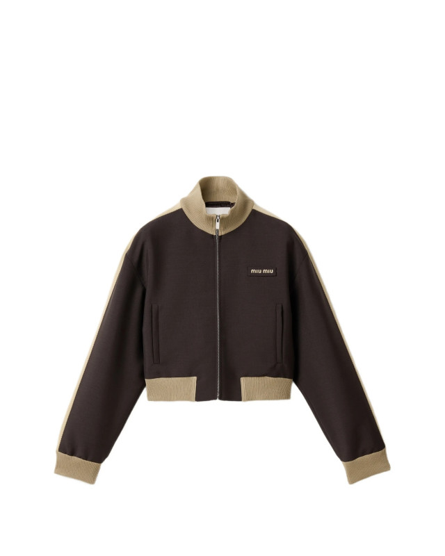 [Miu Miu] Track jacket FW26 ML1513 12I1