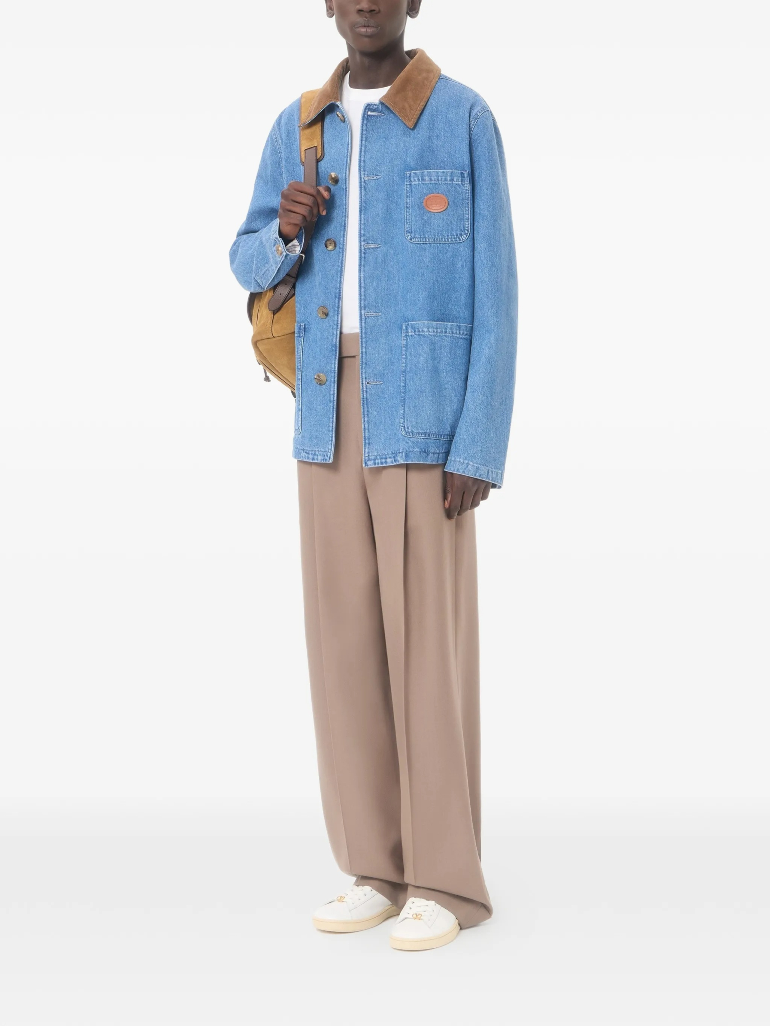 [Valentino] Denim jacket FW26 9V3DC04YBKQ