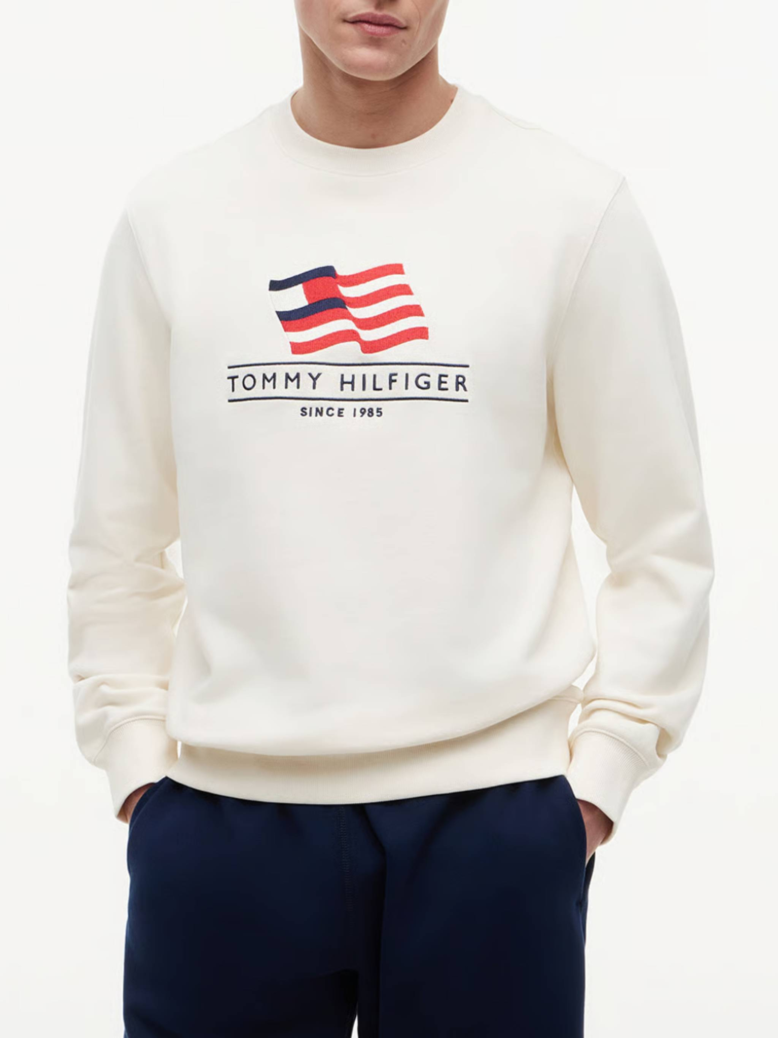 [Tommy Hilfiger] Sweatshirt FW26 MW0MW43383