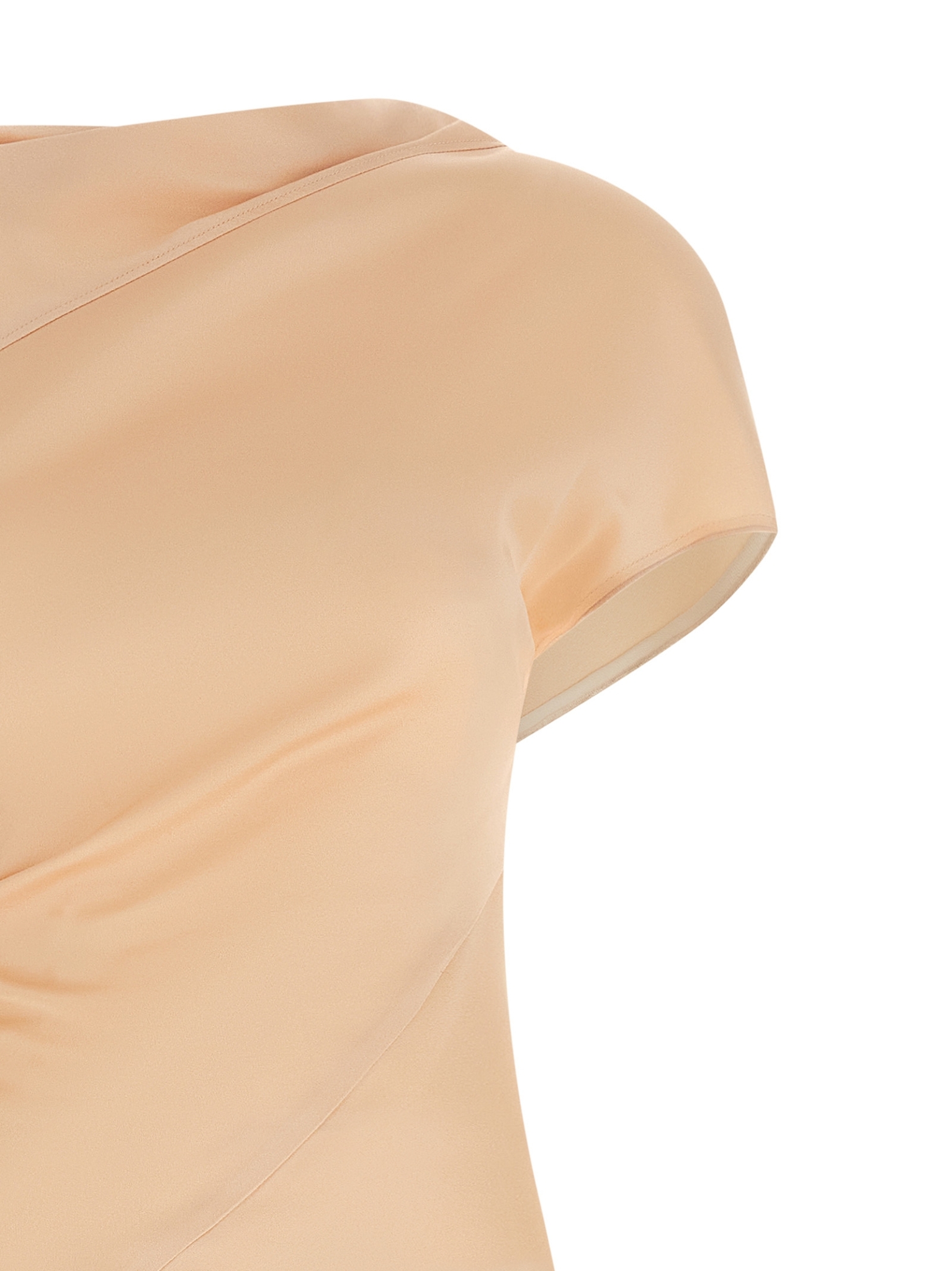 [VICTORIA BECKHAM] Short sleeve dress SS26 1226WDR007294BBLOSSOM