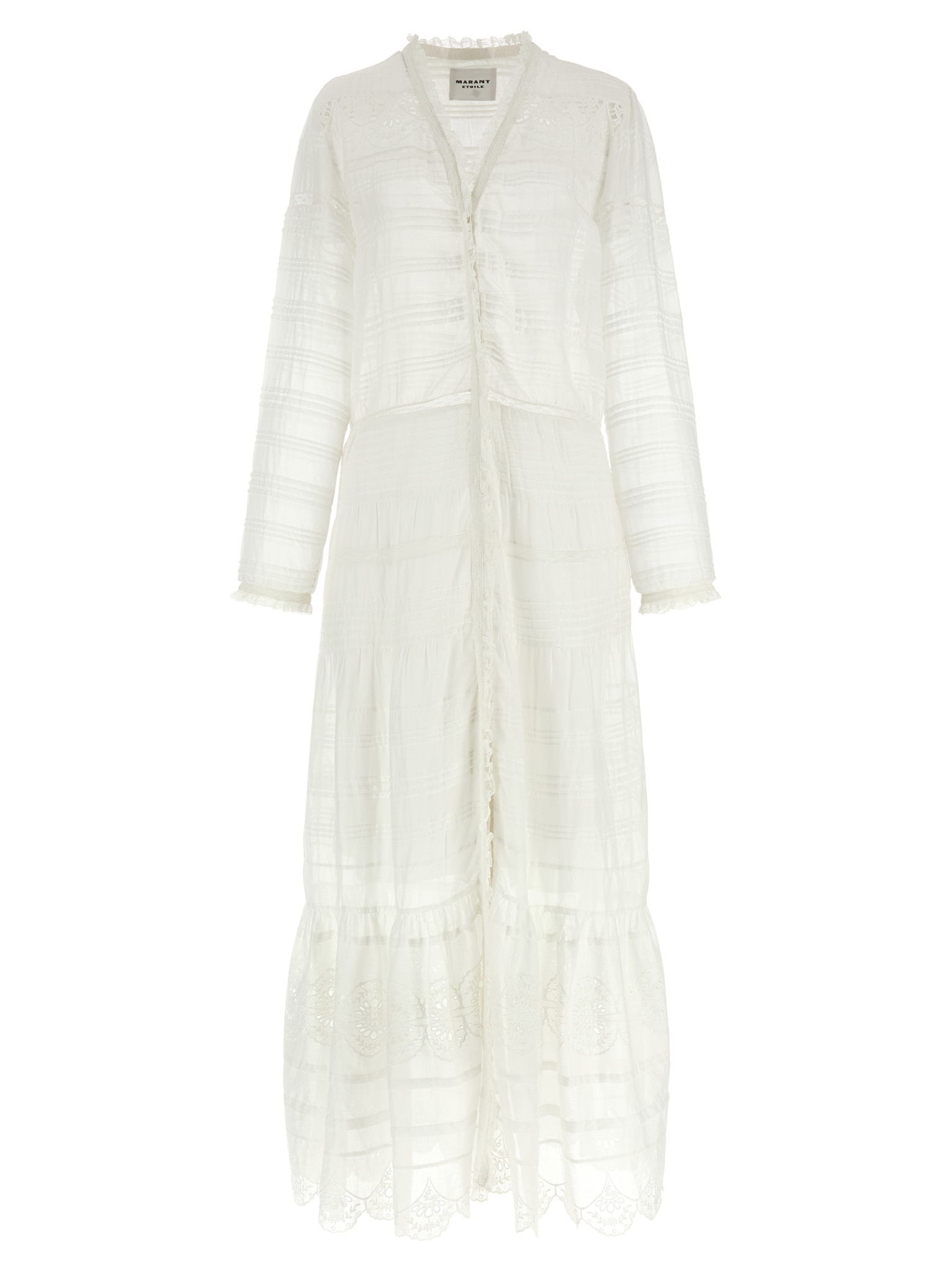 [Marant Etoile] Long sleeve dress SS26 RO0723FBD1J05E20WH