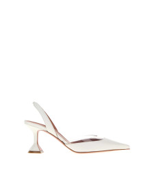 [Amina Muaddi] Sandals SS26 LARASLING70 WHITRA