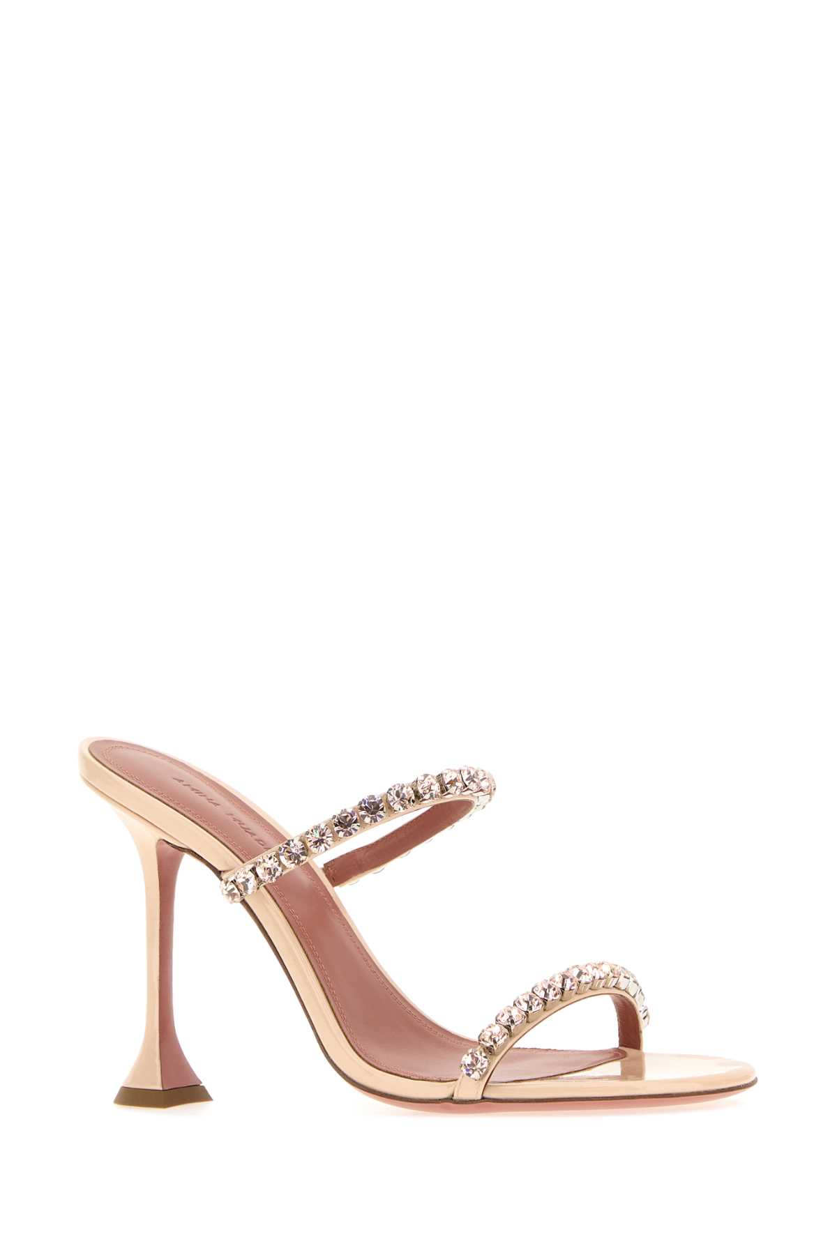 [Amina Muaddi] Sandals SS26 GIGISLIPPER95 PEACHAGOL