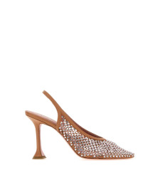 [Amina Muaddi] Sandals SS26 DOLLYCRYSTALNETSLING95 LATWH