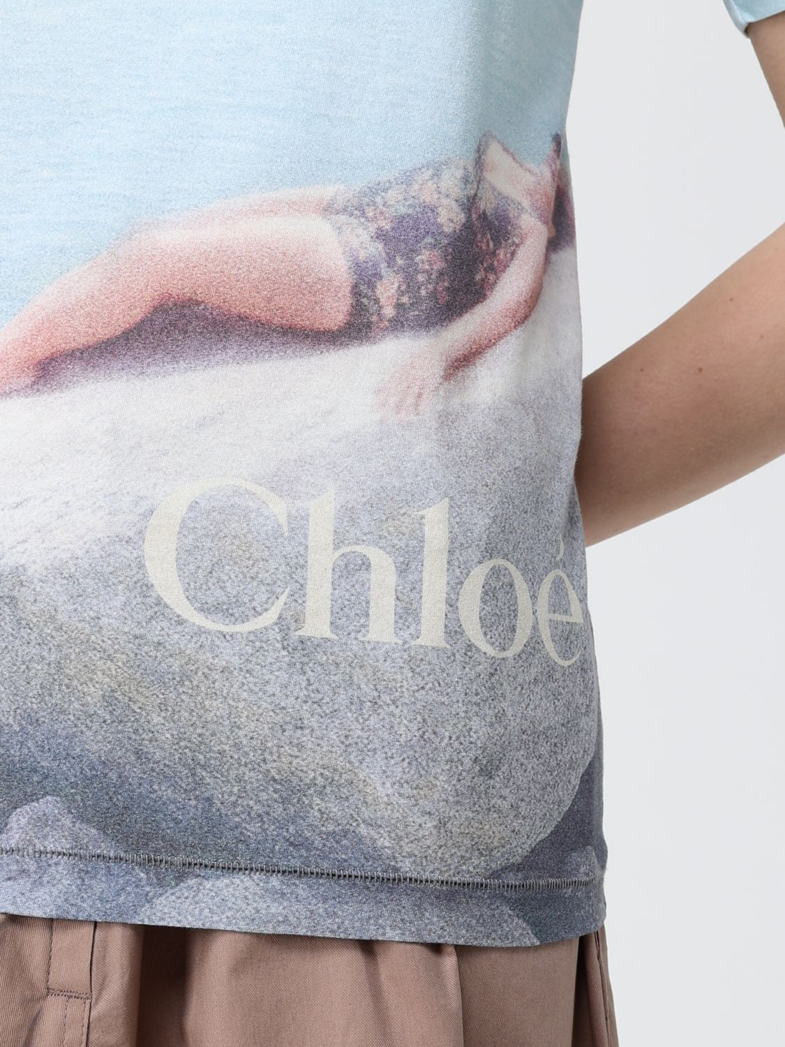 [Chloe] T-shirts Short Sleeve SS26 CH26UJH11288 107