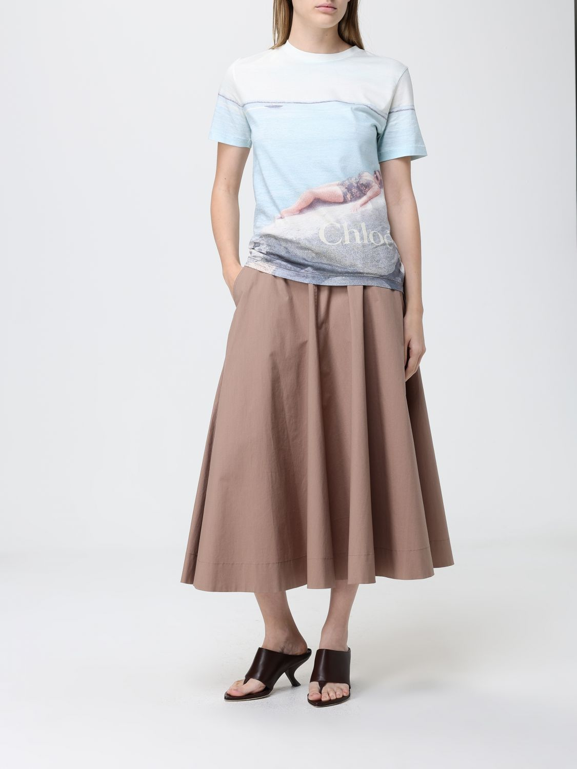[Chloe] T-shirts Short Sleeve SS26 CH26UJH11288 107
