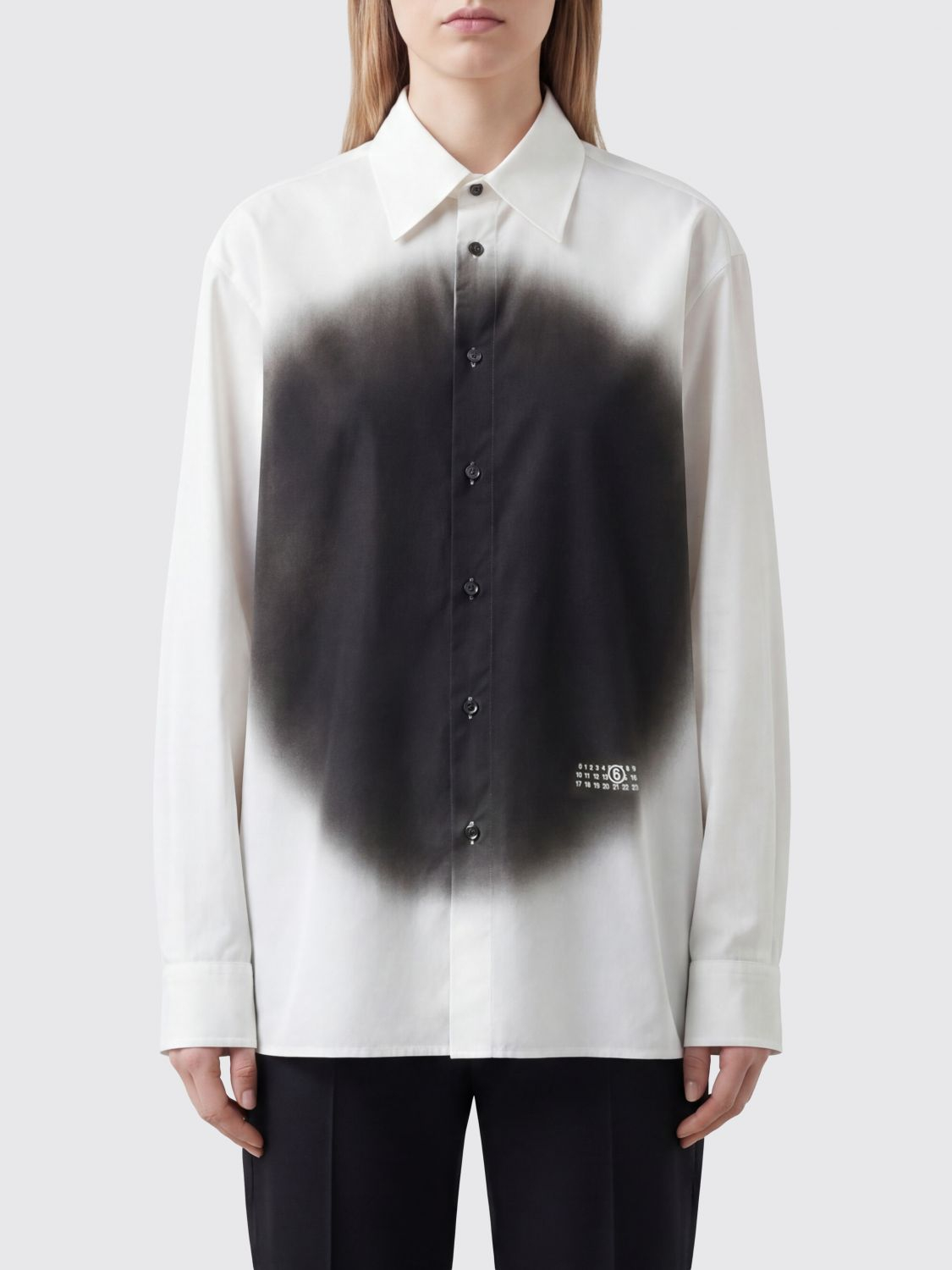 [MM6 Maison Margiela] Shirts Long Sleeve SS26 SH0DT0042M35256 101