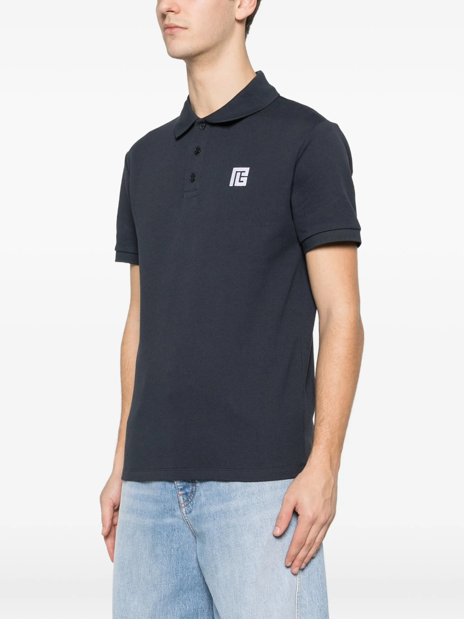 [BALMAIN PARIS] T-shirts Short Sleeve FW26 GH1GB085 BC87