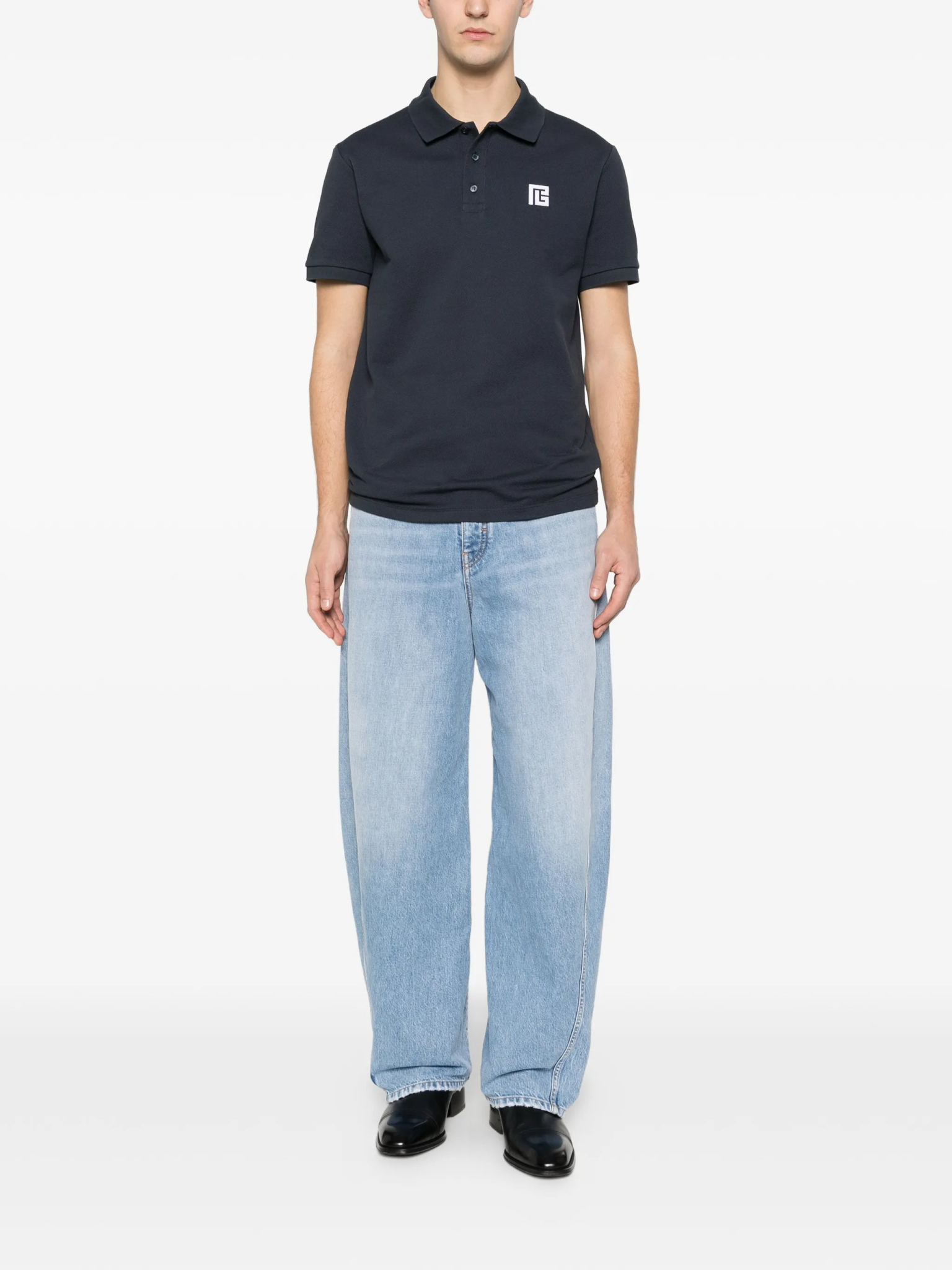 [BALMAIN PARIS] T-shirts Short Sleeve FW26 GH1GB085 BC87