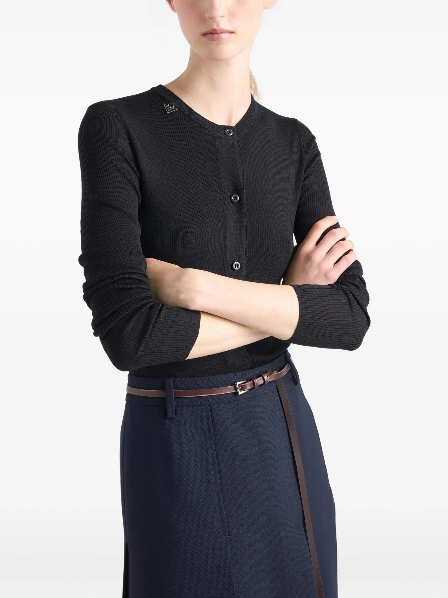 [Prada] Cardigan FW26 P25O06 18PX