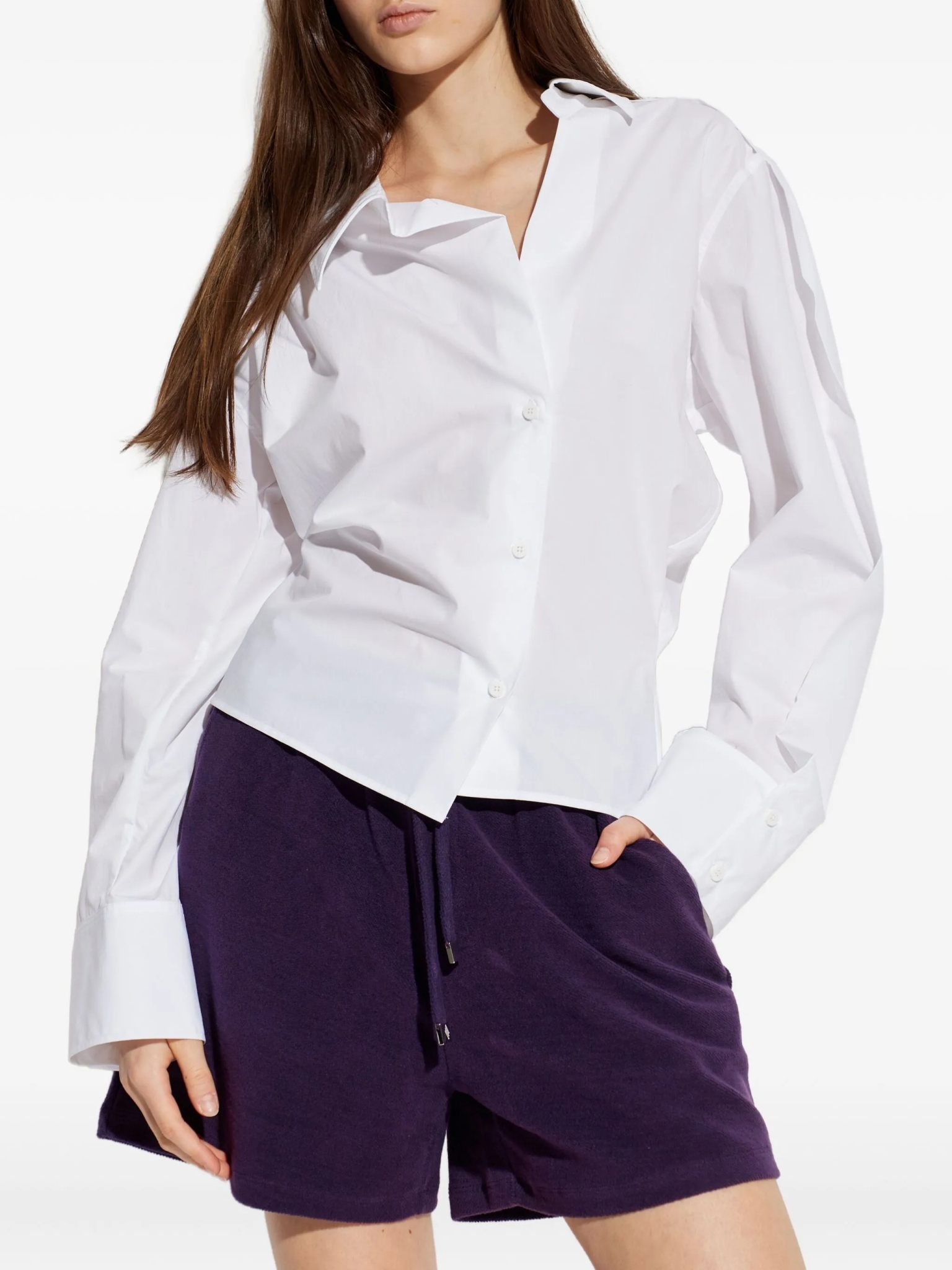 [The Attico] Shirts Long Sleeve FW26 260WCH00045 CCC052AA