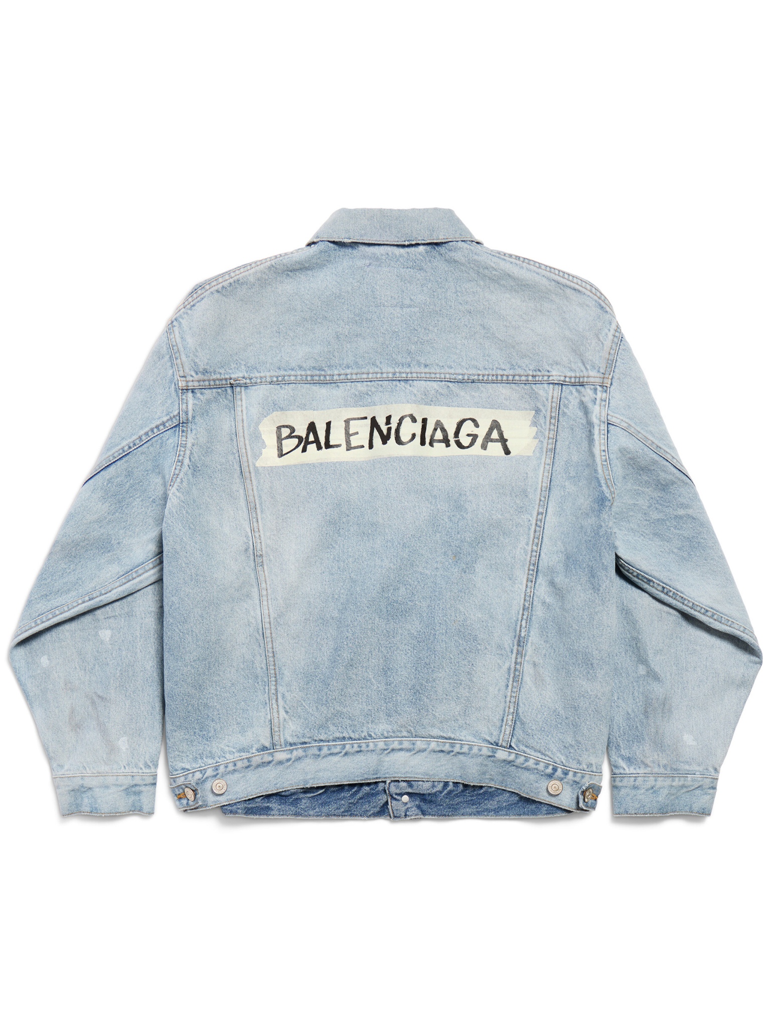 [Balenciaga] Denim Jacket FW26 861410 TTWB1