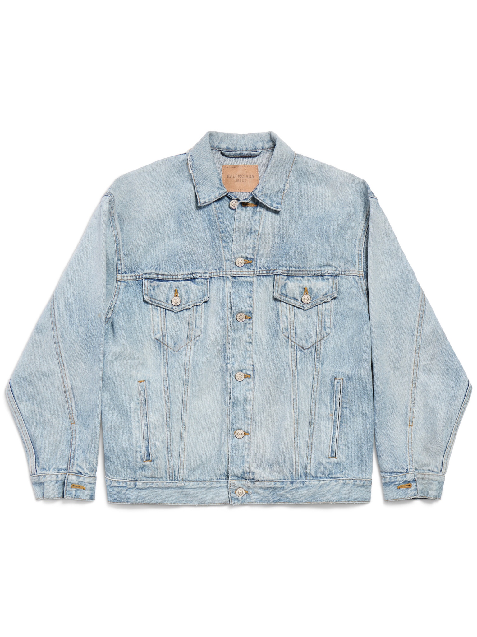 [Balenciaga] Denim Jacket FW26 861410 TTWB1