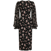 [Dolce & Gabbana] Short sleeve dress FW26 F611DT FSA8C