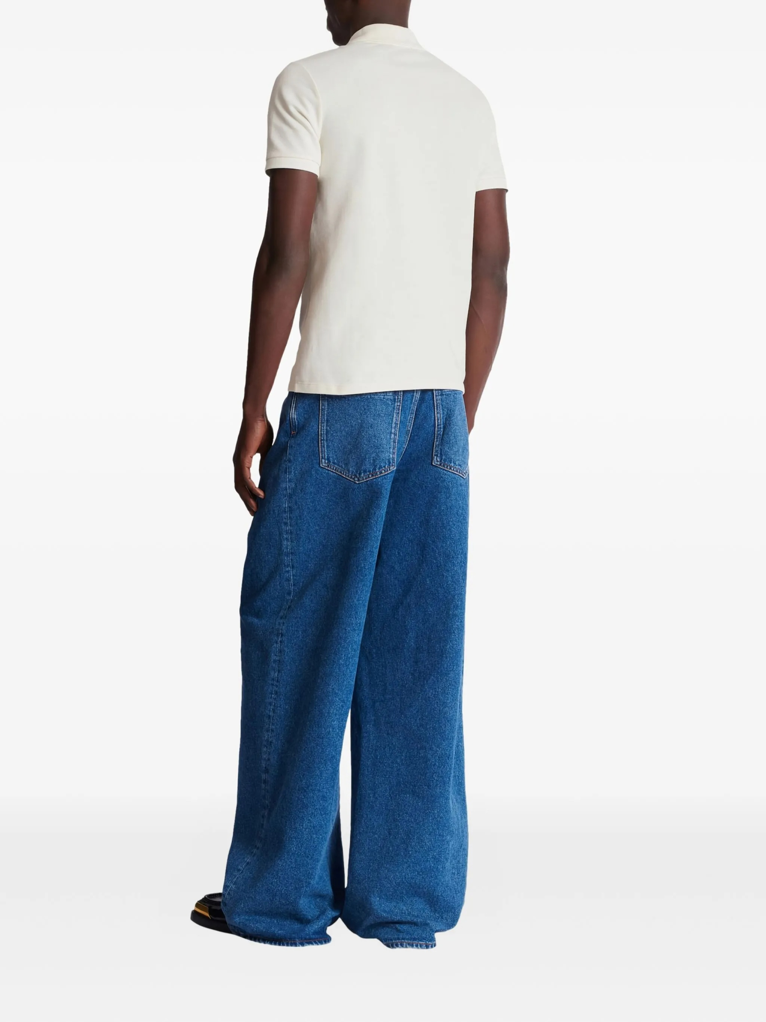 [BALMAIN PARIS] T-shirts Short Sleeve FW26 GH1GB085 BC87