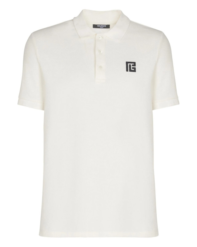[BALMAIN PARIS] T-shirts Short Sleeve FW26 GH1GB085 BC87