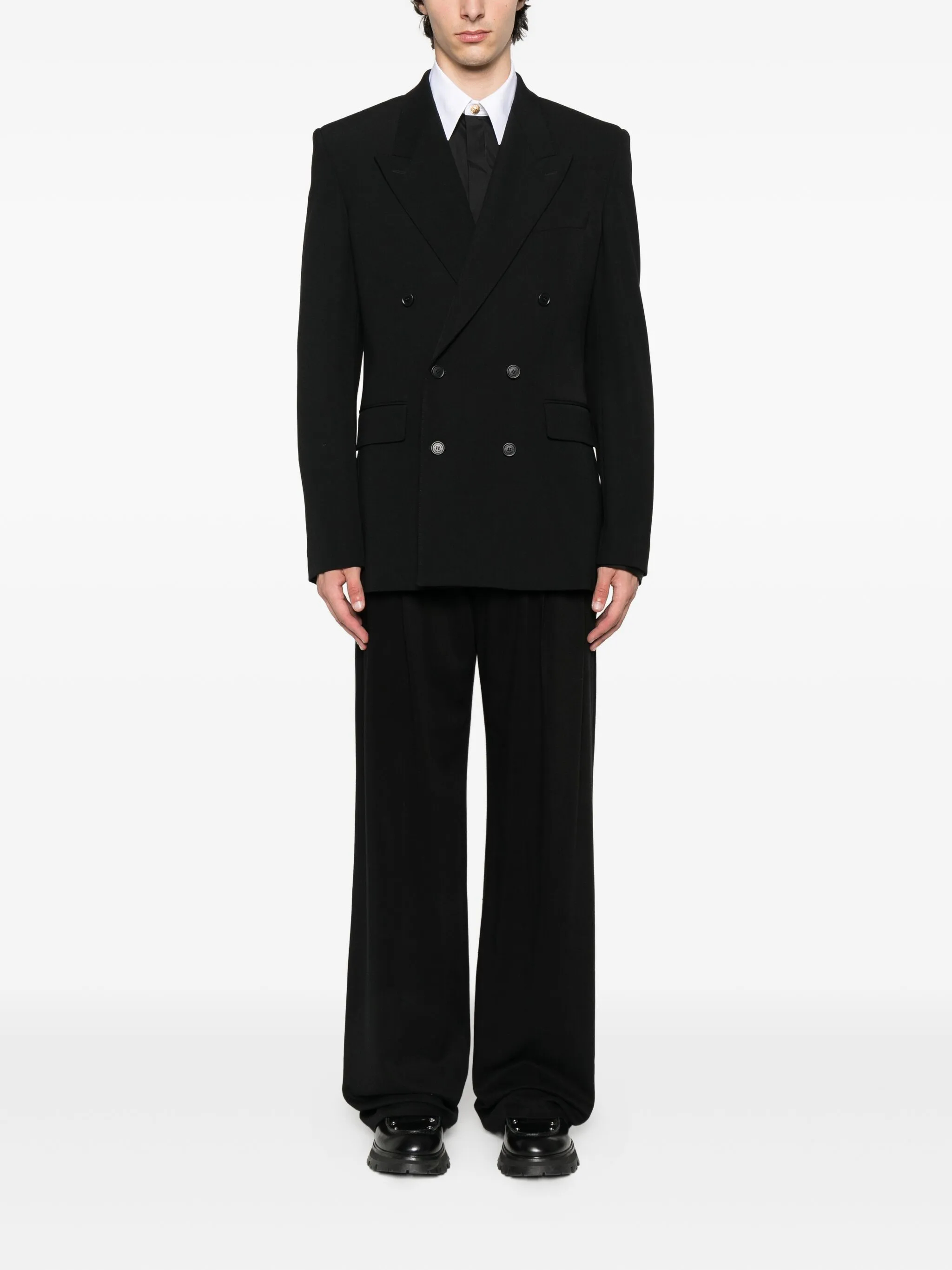 [BALMAIN PARIS] Shirts Long Sleeve FW26 FH1HS462 CE48