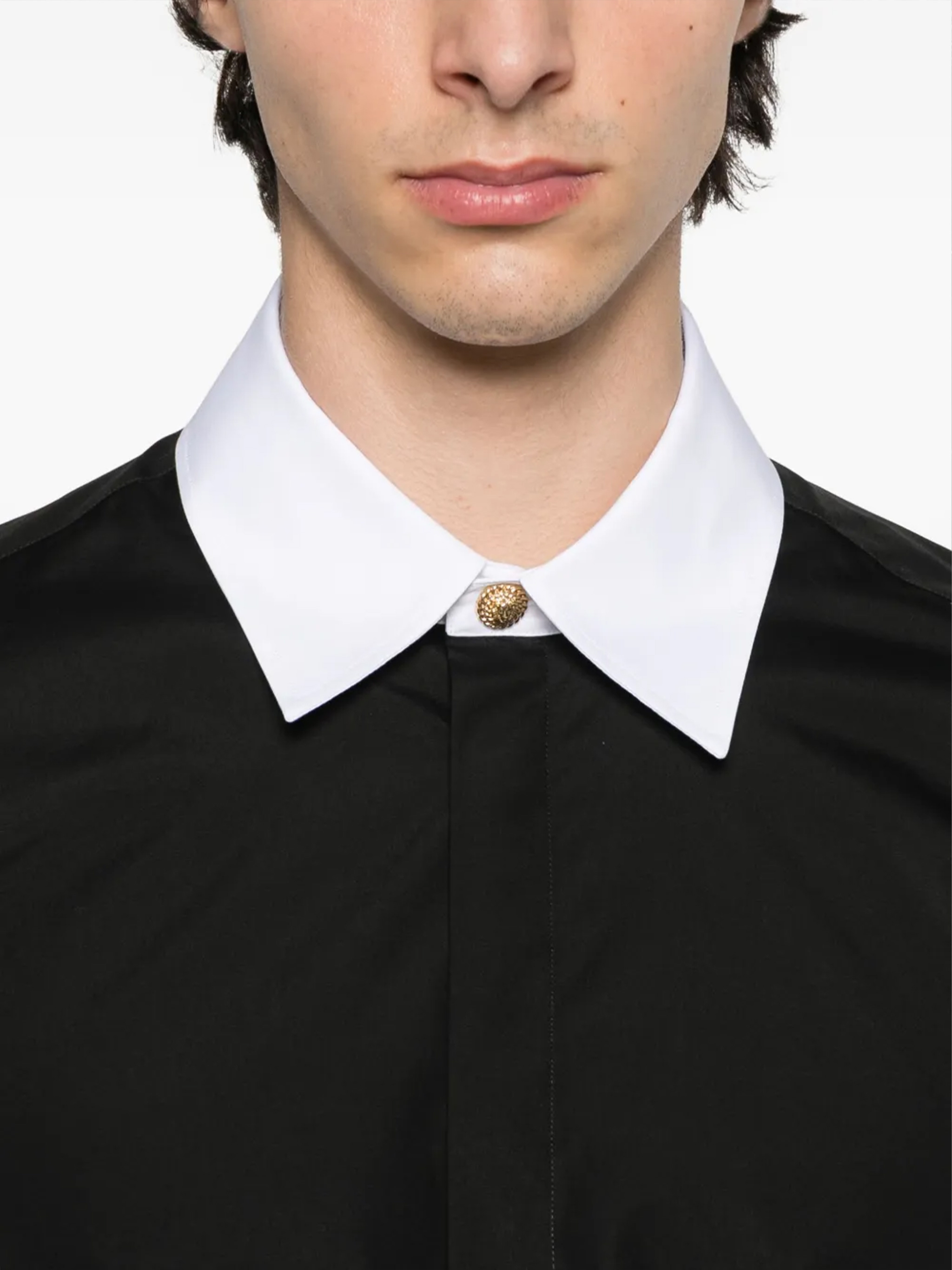 [BALMAIN PARIS] Shirts Long Sleeve FW26 FH1HS462 CE48