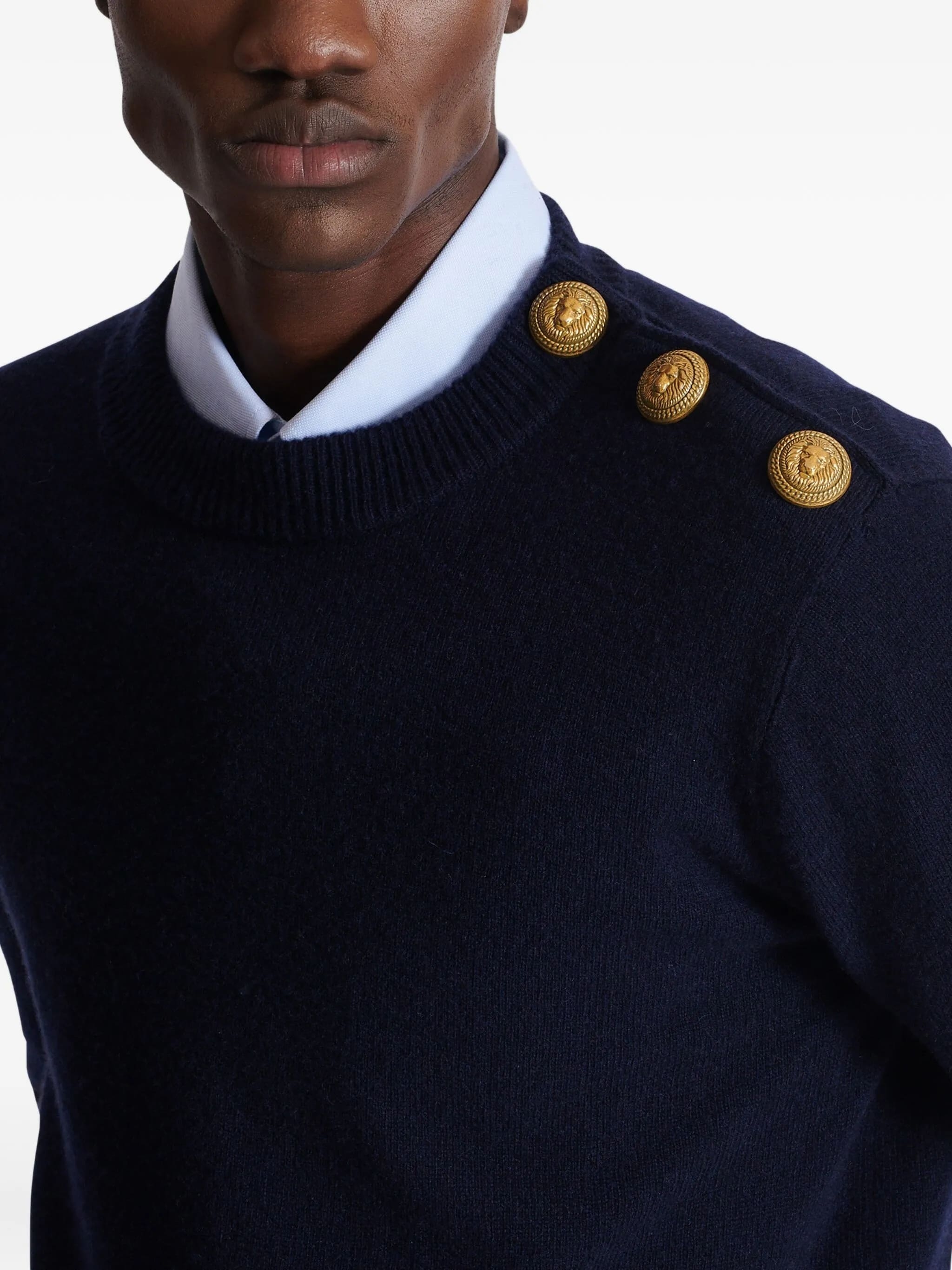 [BALMAIN PARIS] Knitwear FW26 FH1KD010 KI87