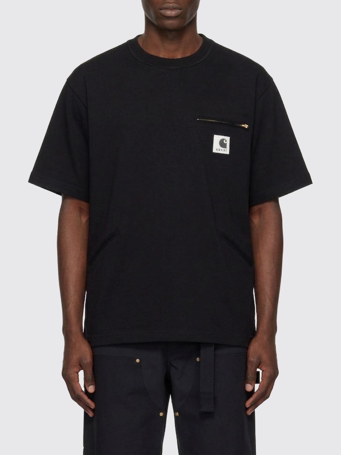 [SACAI X CARHARTT WIP] T-shirts SS26 2601092S 001