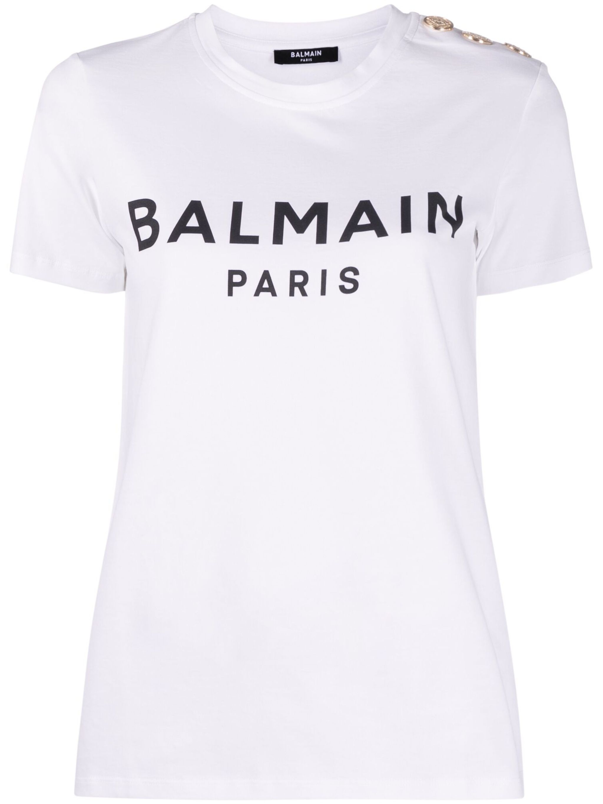 [BALMAIN PARIS] T-shirts Short Sleeve FW26 BF1EF005 BB02