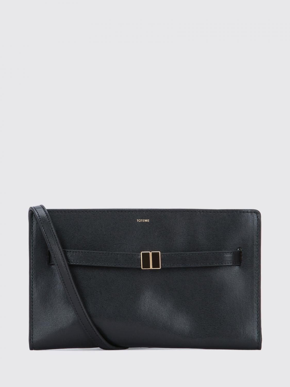 [TOTEME] Minibag SS26 261WAM0052LE0025001 BLACK