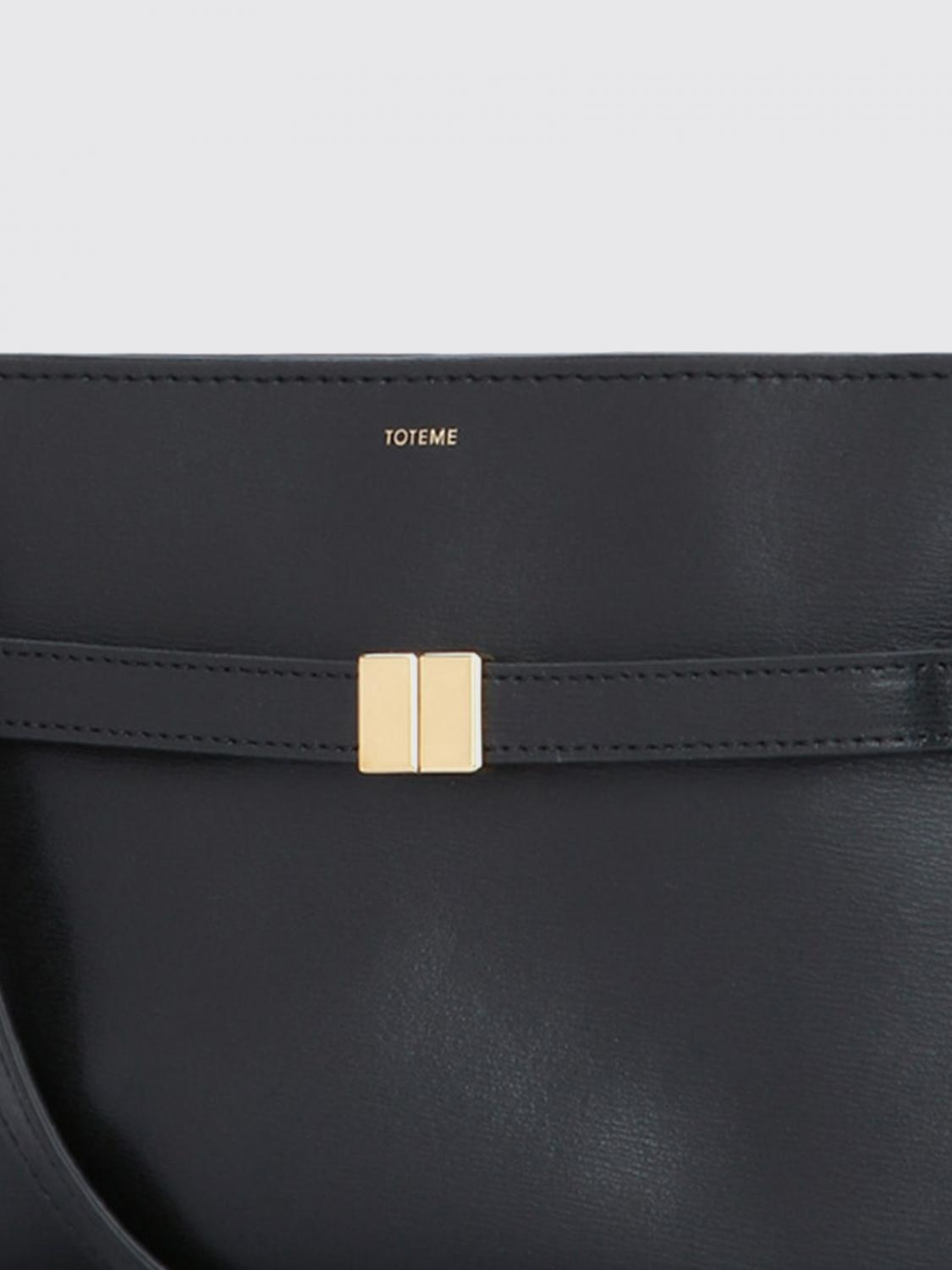 [TOTEME] Minibag SS26 261WAM0052LE0025001 BLACK