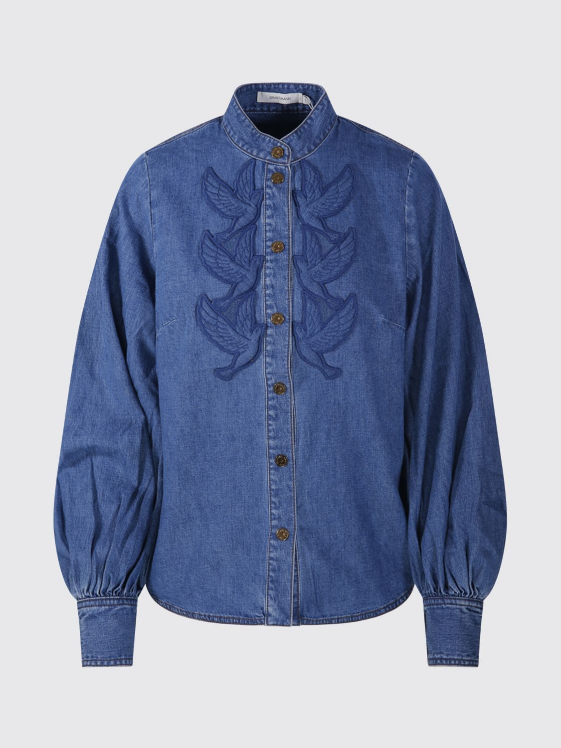[Zimmermann] Shirt SS26 8761TS26R BAY BLUE