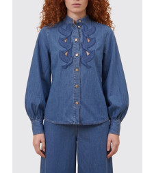 [Zimmermann] Shirt SS26 8761TS26R BAY BLUE