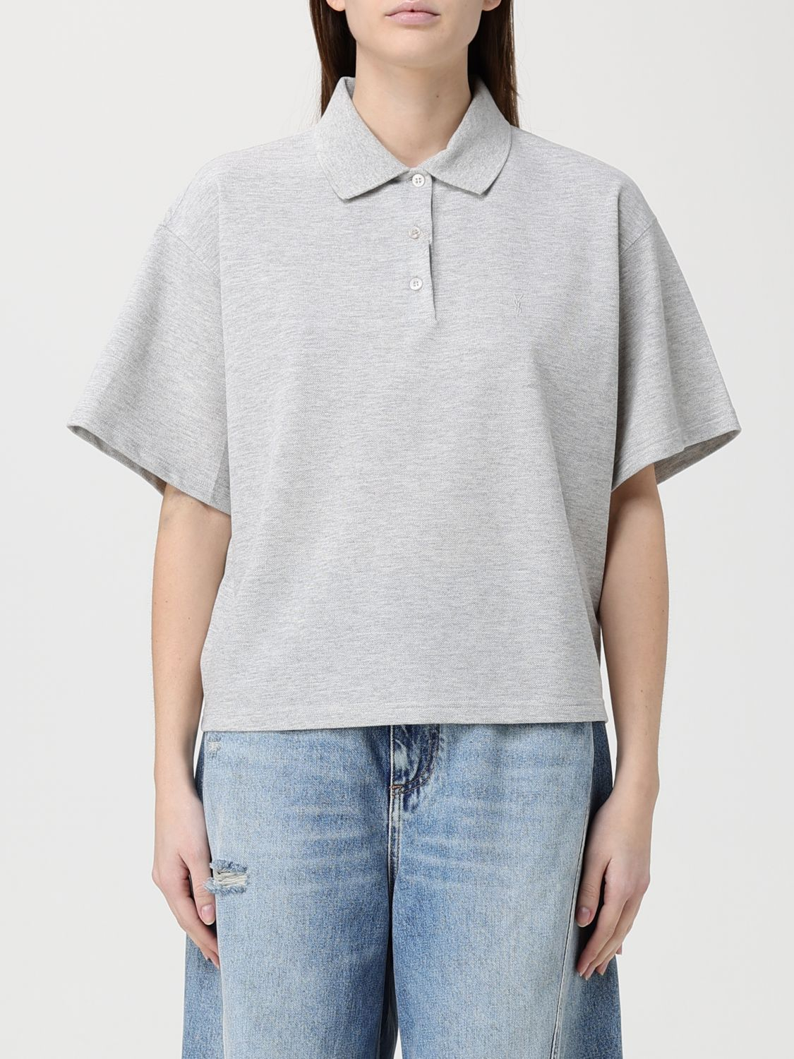 [Saint Laurent] T-shirts SS26 841963Y37HC 1403
