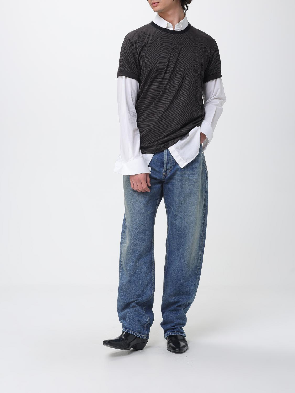 [Saint Laurent] T-shirts SS26 858314Y38AS 1079