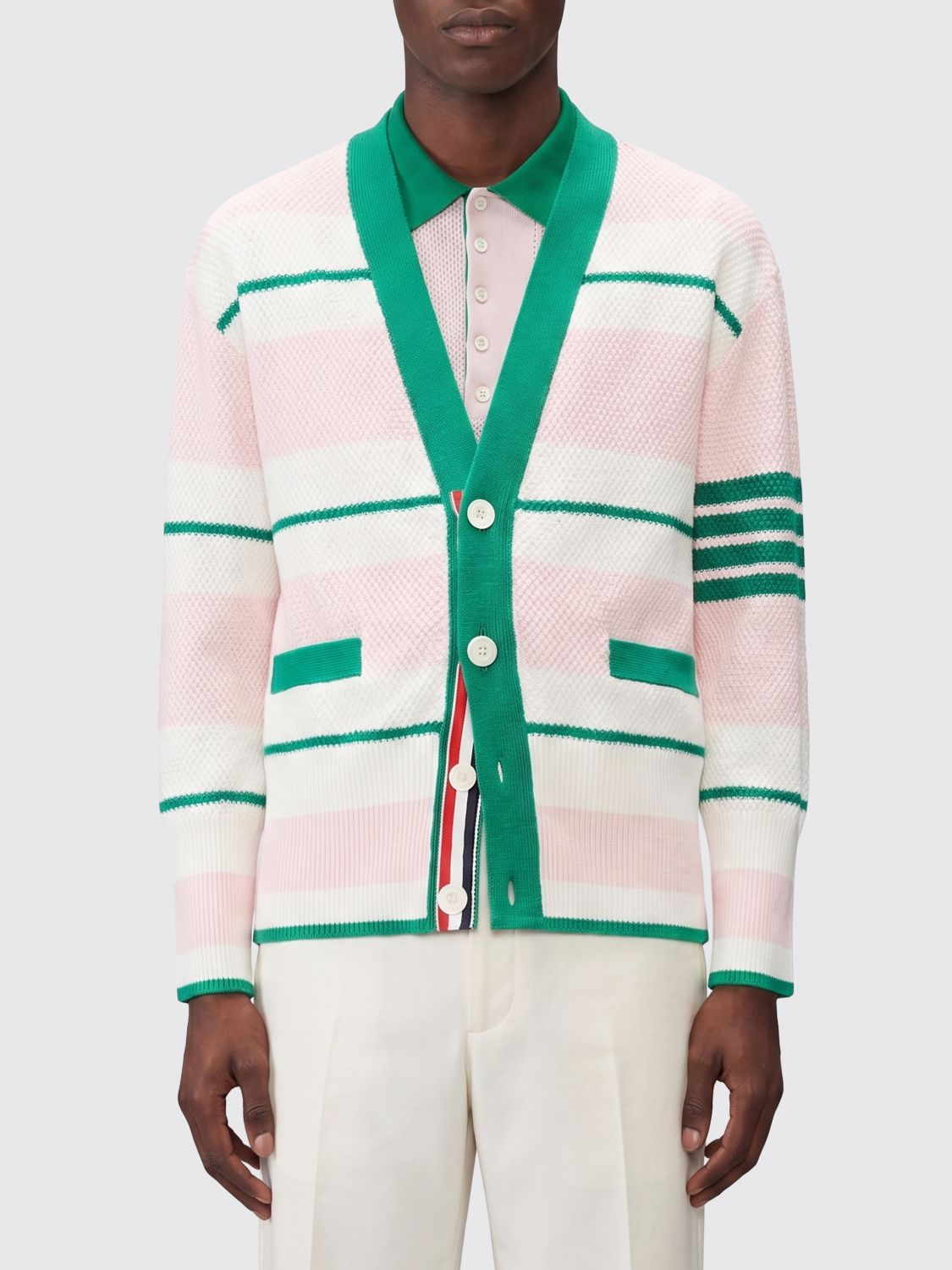 [Thom Browne] Knitwear SS26 MKC641AY3016 642
