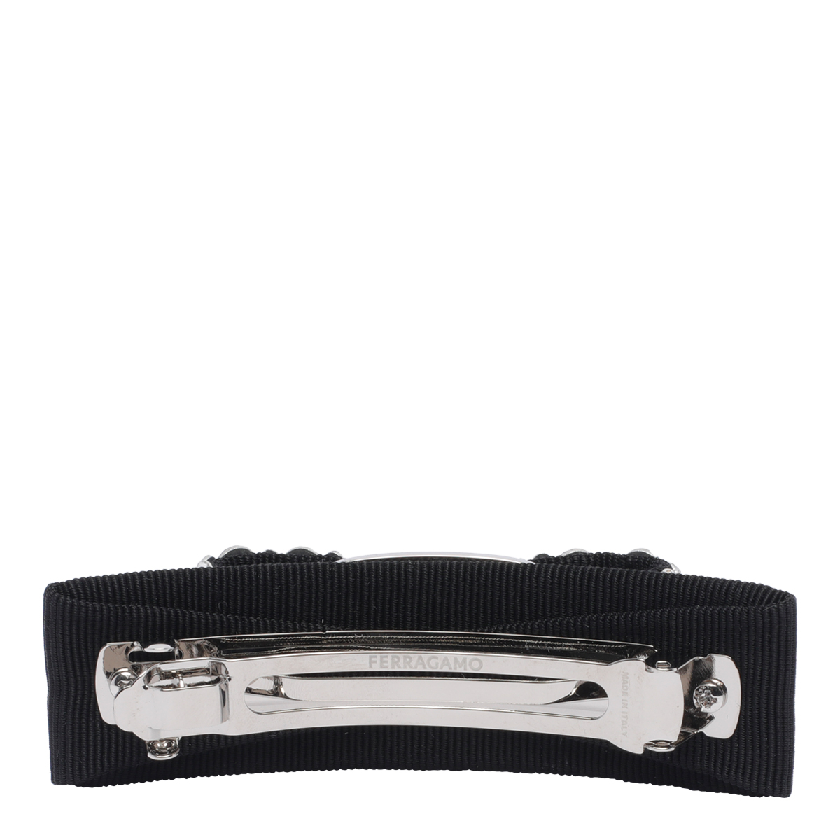 [Salvatore Ferragamo] Pants FW26 524894342759NERO/CRYSTAL