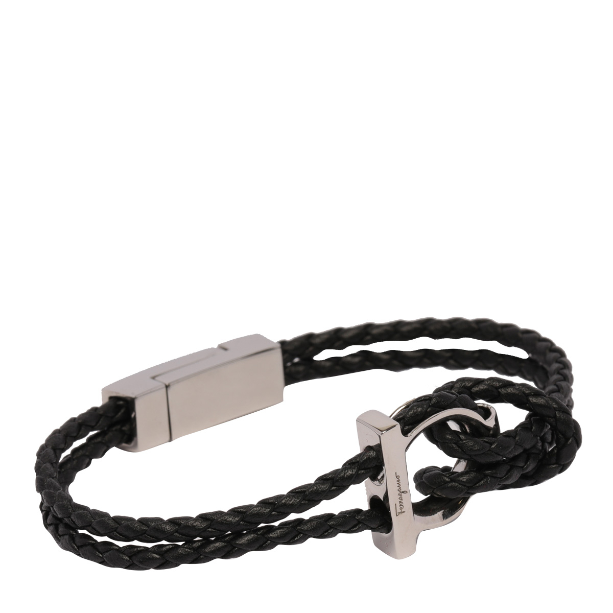 [Salvatore Ferragamo] Bracelet FW26 712417770141BLACK